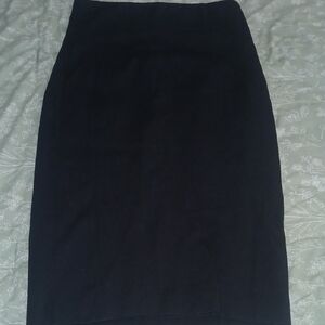 White House Black Market Classic Black Pencil Skirt